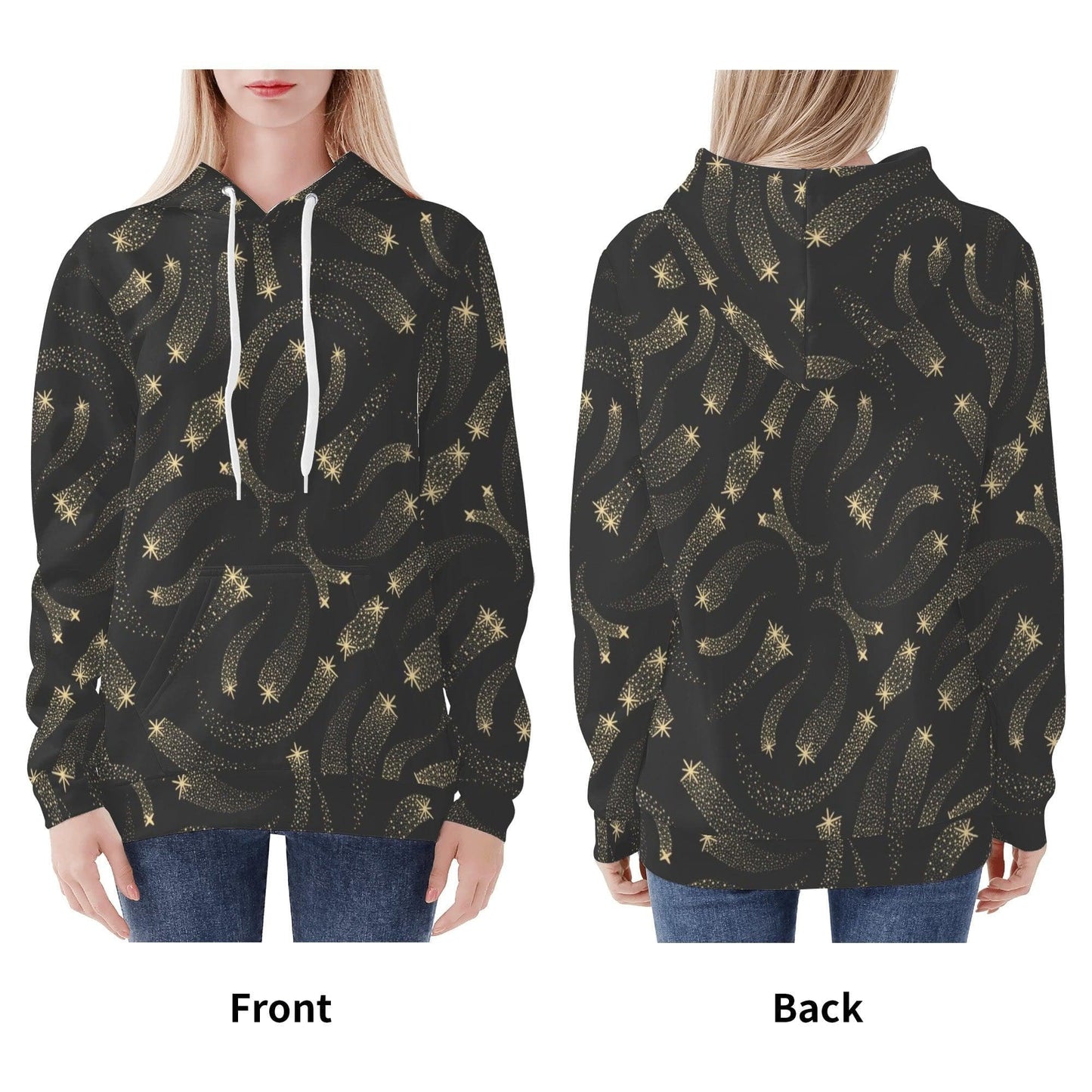 Bloom Essence Hoodie - High-Quality Velvet Hoodies - Soft, Durable, and Easy Care - Ideal for Autumn and Winter - Happy Moth