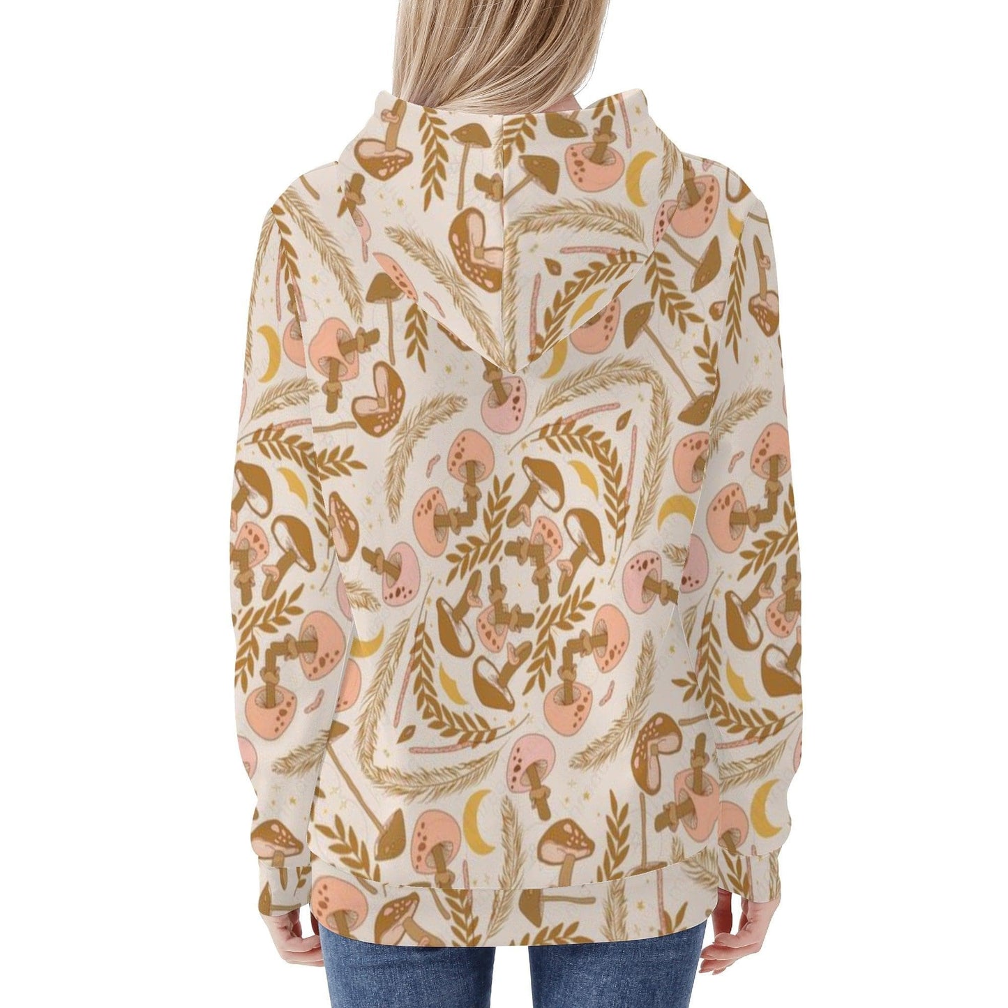 Branch Bloom Hoodie - High-Quality Velvet Hoodies - Soft, Durable, and Easy Care - Ideal for Autumn and Winter - Happy Moth