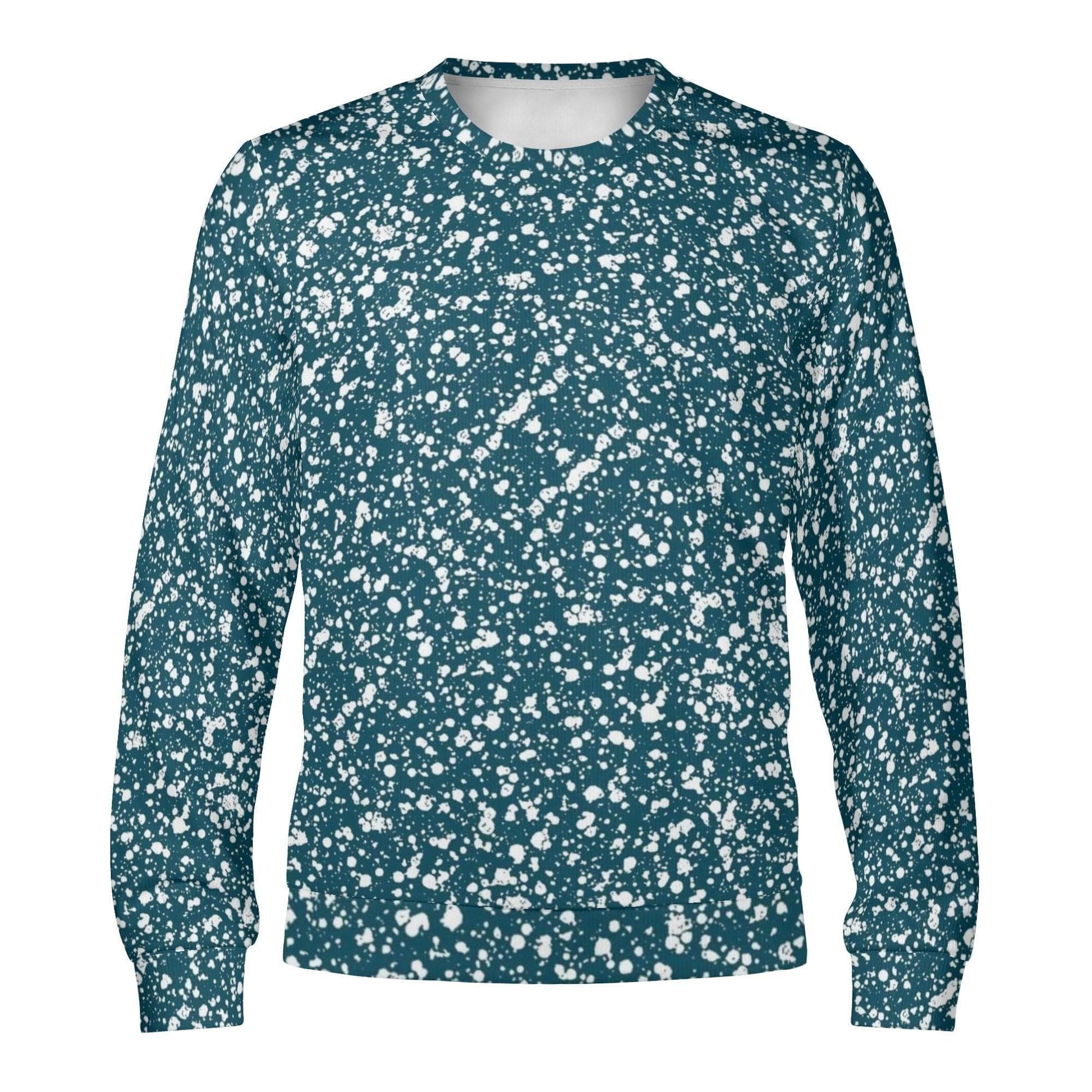 Celestial Mosaic Pullover Sweatshirt | Soft Polyester | Perfect Gift - Happy Moth