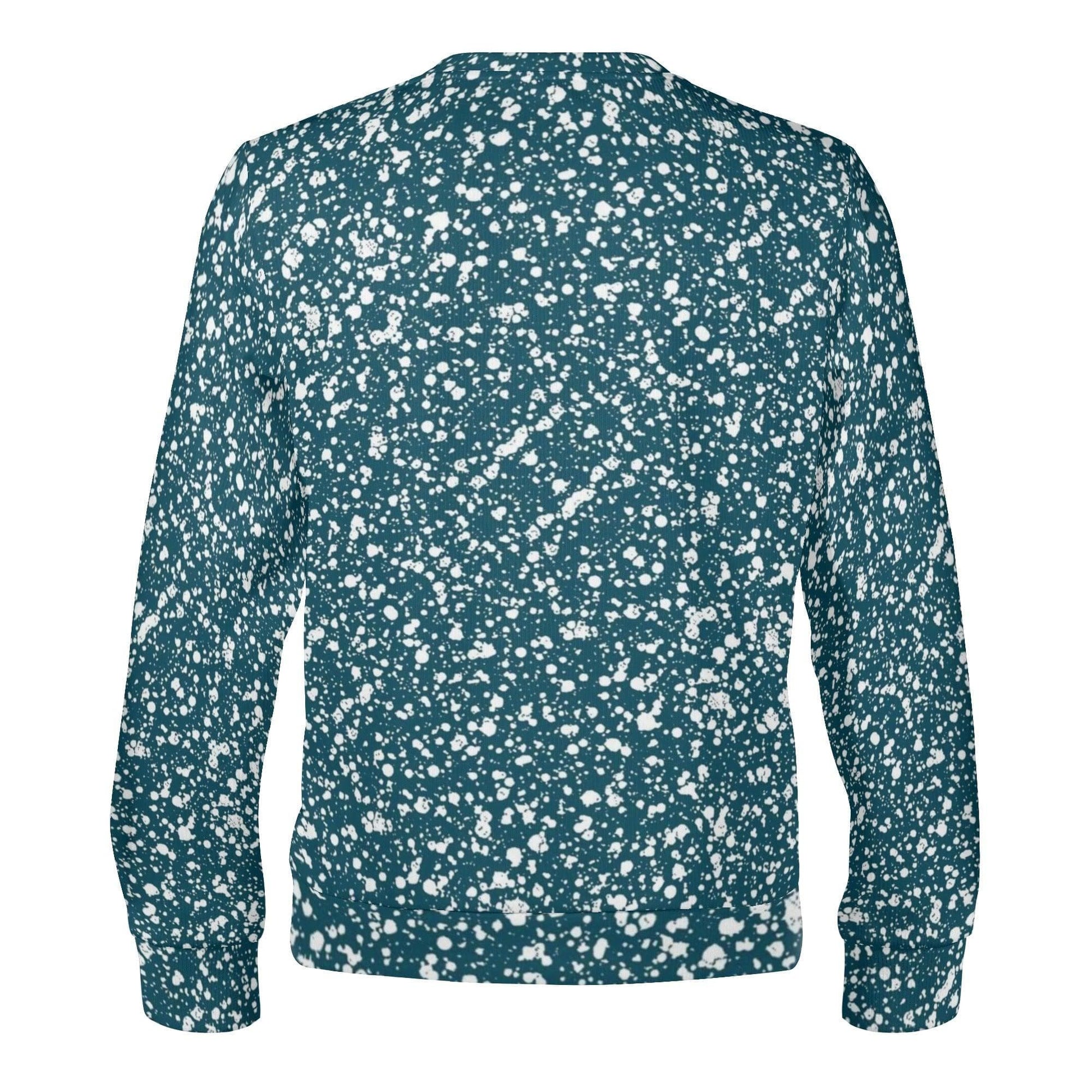 Celestial Mosaic Pullover Sweatshirt | Soft Polyester | Perfect Gift - Happy Moth