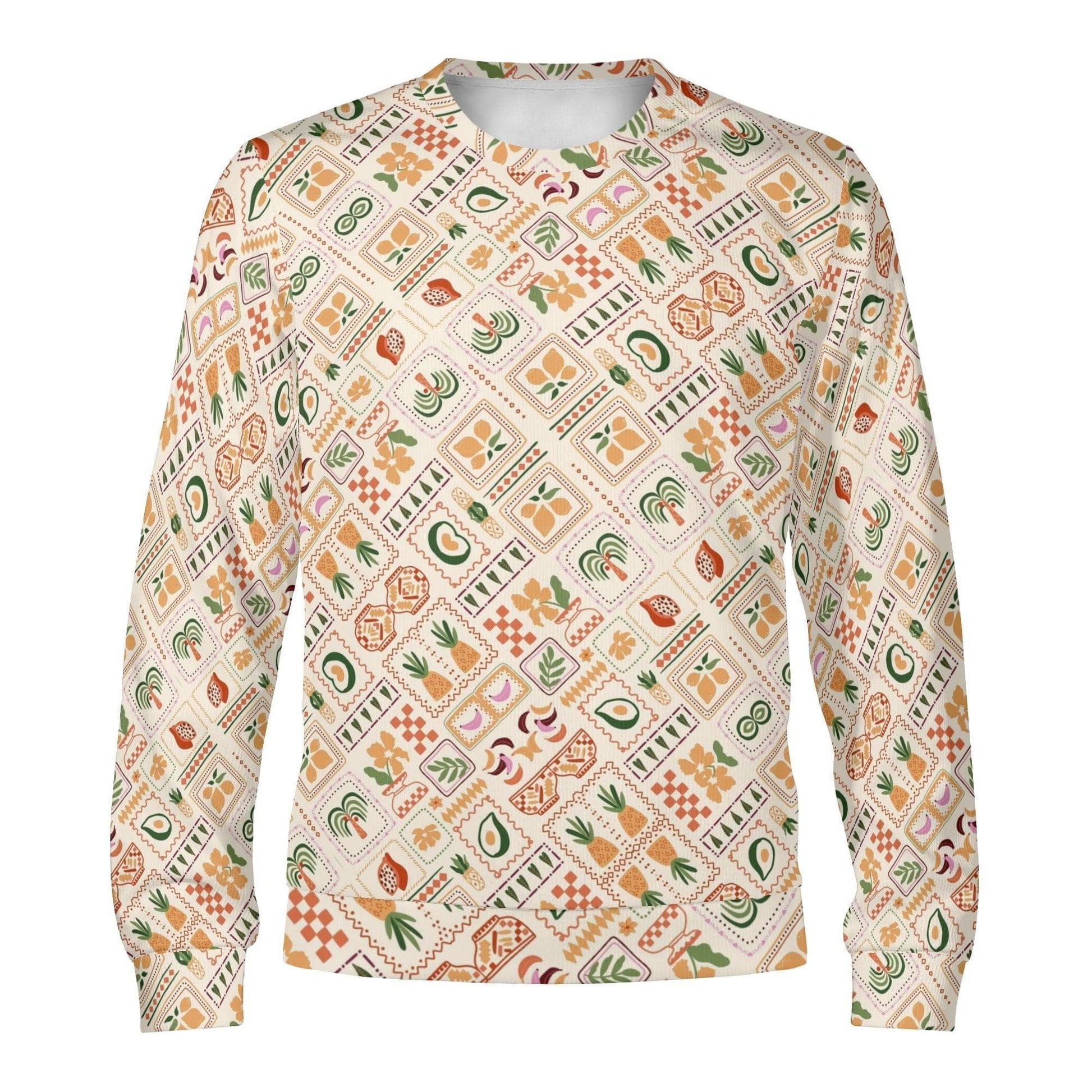 Fusion Frenzy Pullover Sweatshirt | Soft Polyester | Perfect Gift - Happy Moth