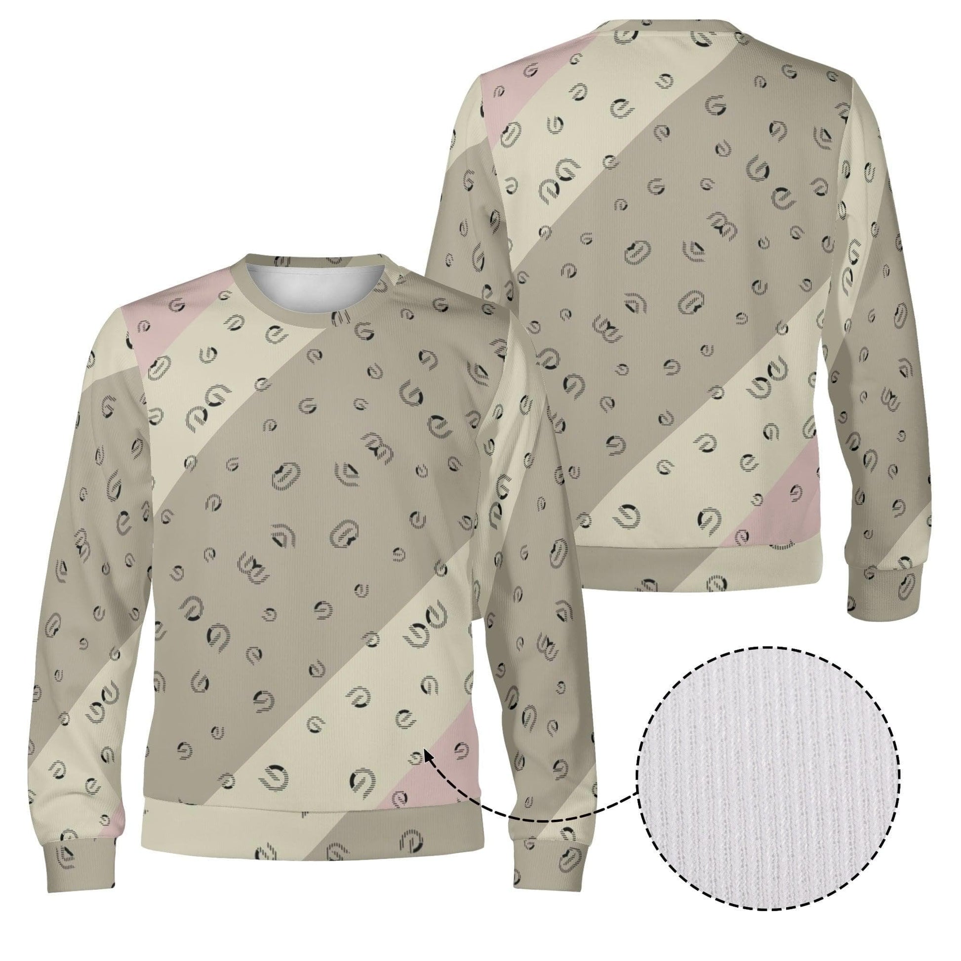 Shattered Glow Pullover Sweatshirt | Soft Polyester | Perfect Gift - Happy Moth