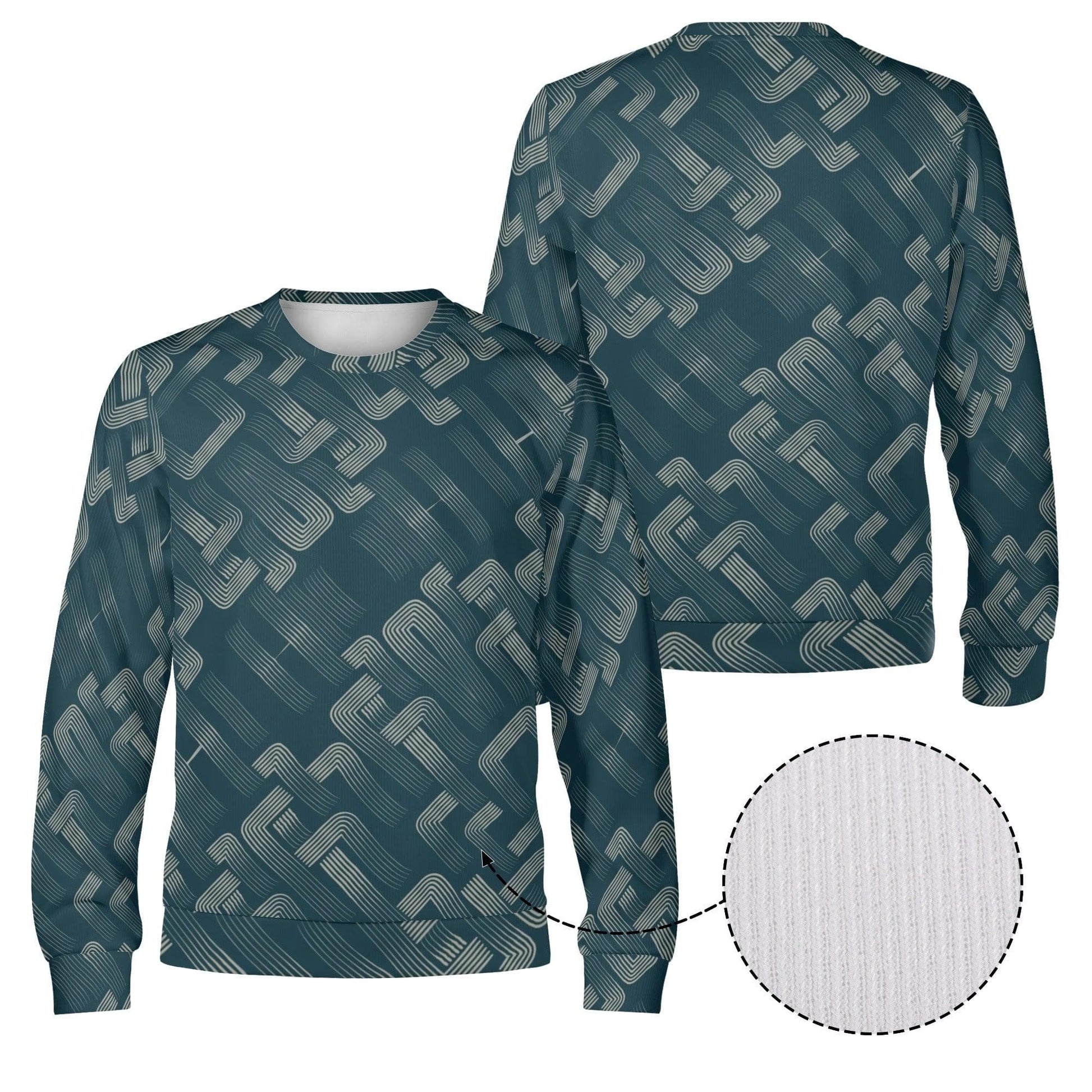 Spectrum Drift Pullover Sweatshirt | Soft Polyester | Perfect Gift - Happy Moth