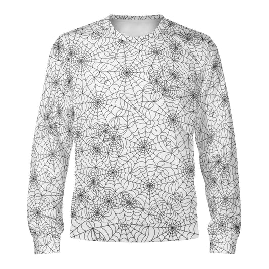 Spidey web Pullover Sweatshirt | Soft Polyester | Perfect Gift - Happy Moth