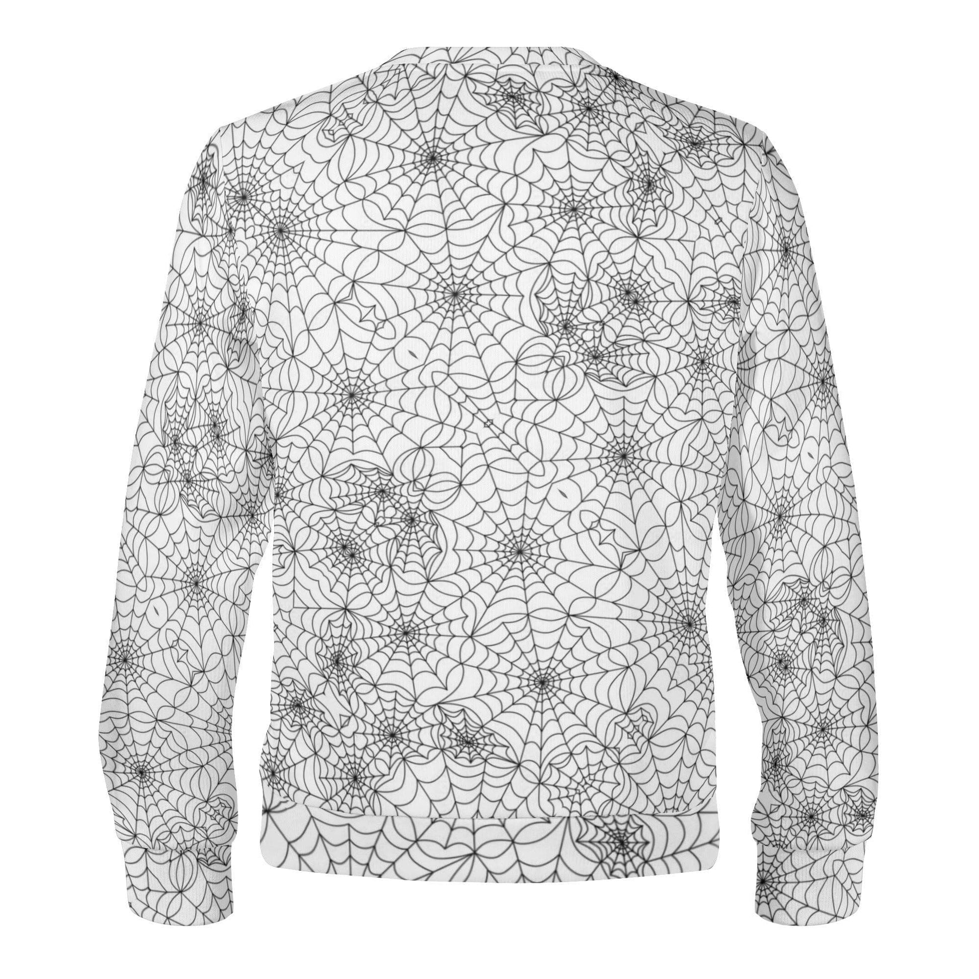 Spidey web Pullover Sweatshirt | Soft Polyester | Perfect Gift - Happy Moth