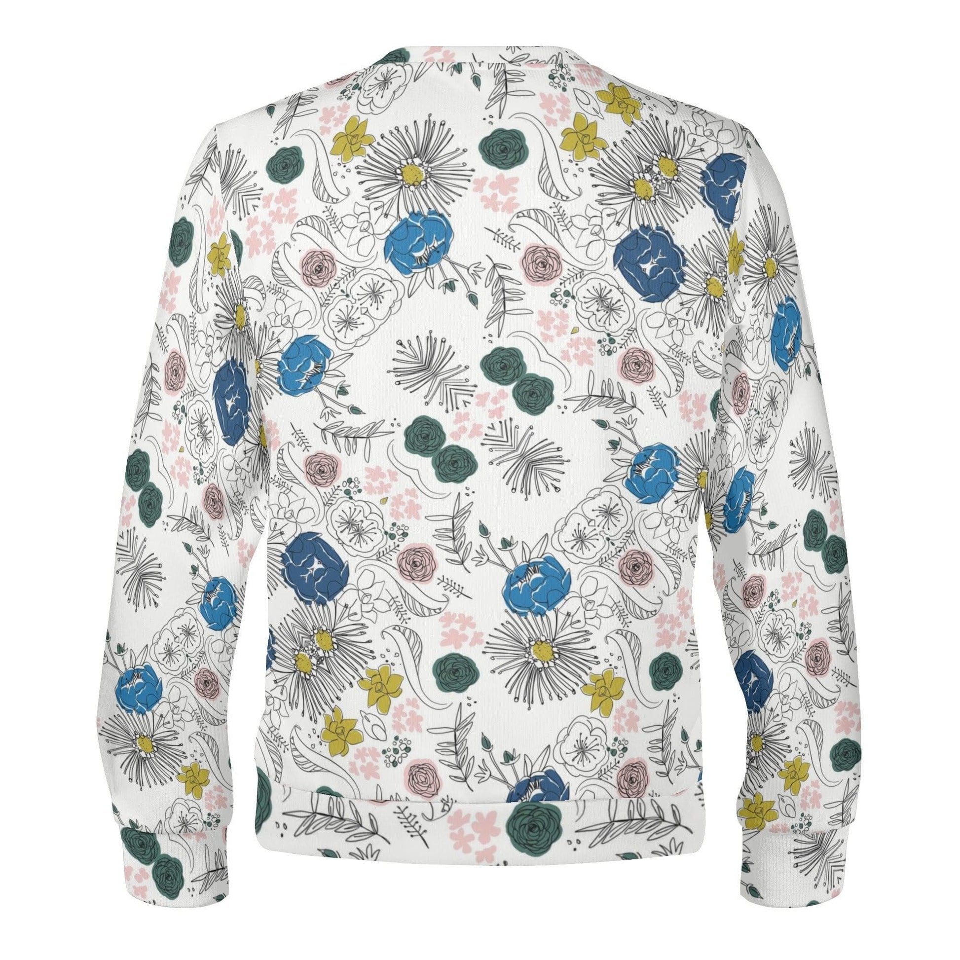 Spiral Motion Pullover Sweatshirt | Soft Polyester | Perfect Gift - Happy Moth