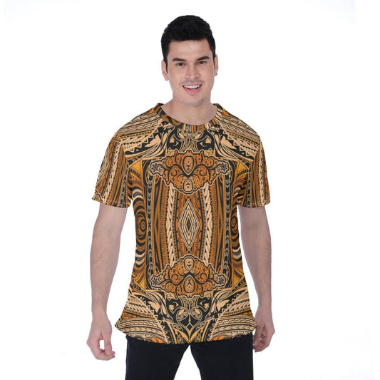 African Tribal Men's T-shirt | Birdseye