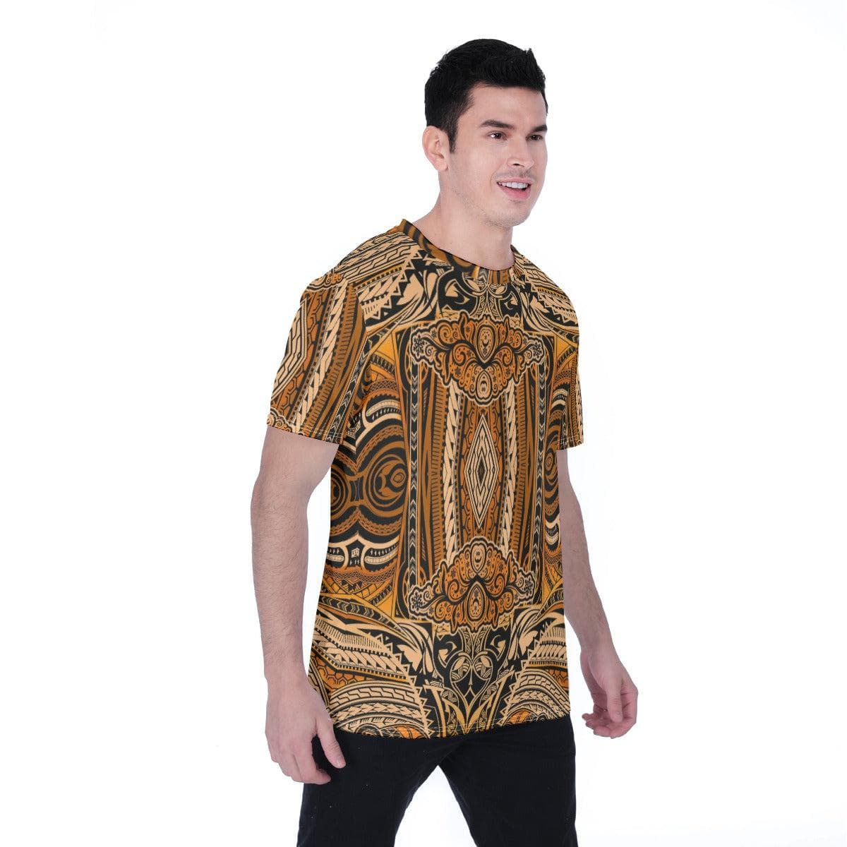 African Tribal Men's T-shirt | Birdseye