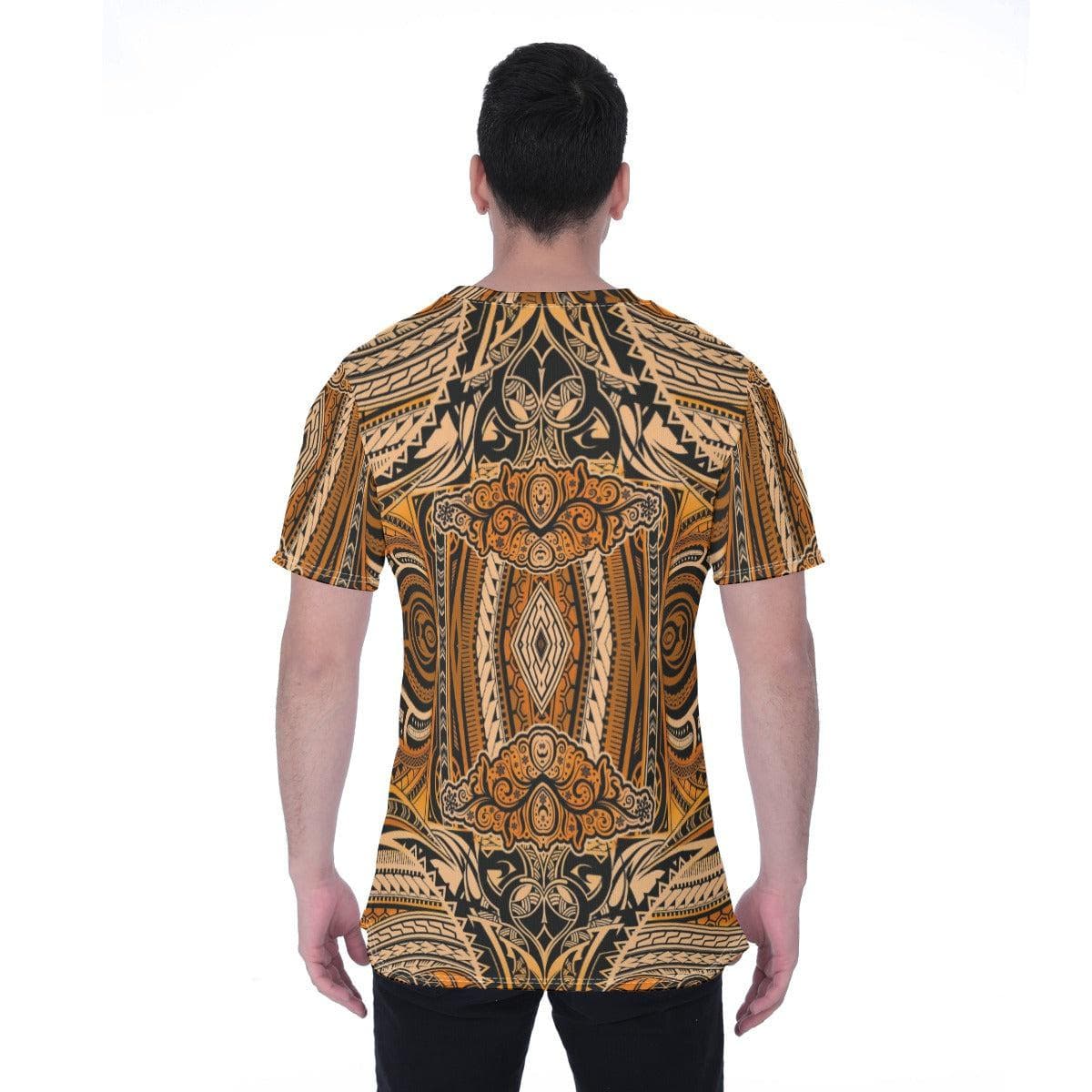 African Tribal Men's T-shirt | Birdseye