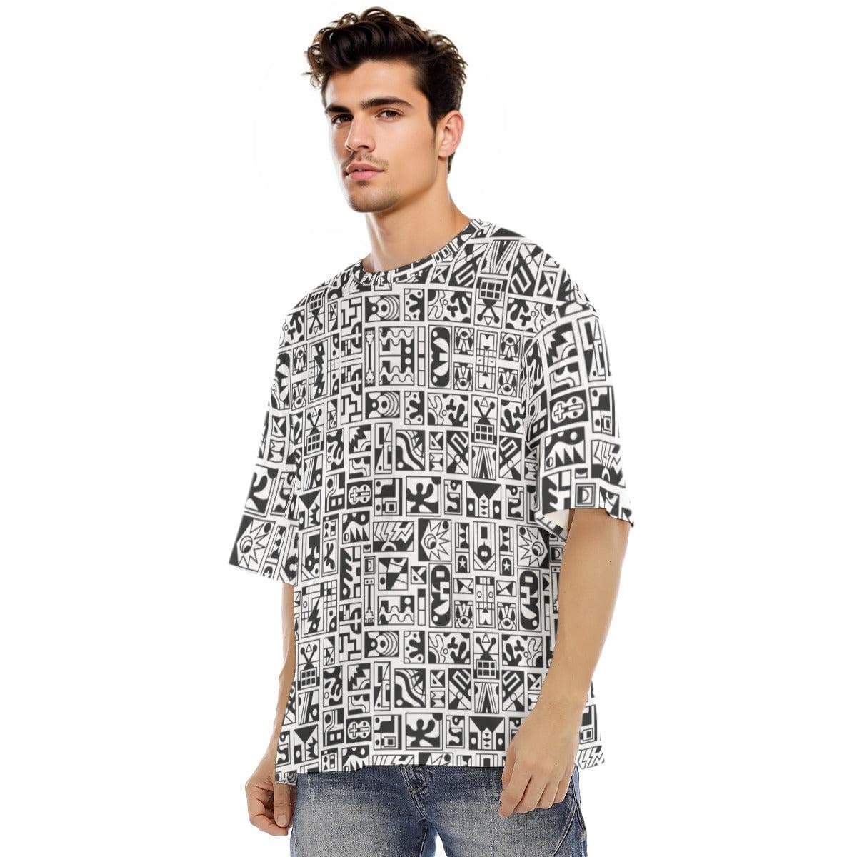 Afro Tribal Men's Raglan Short Sleeve T-Shirt |180GSM COTTON