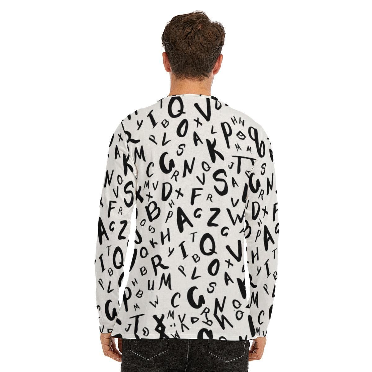 Alphabets Long Sleeve T-Shirt | 190GSM Cotton