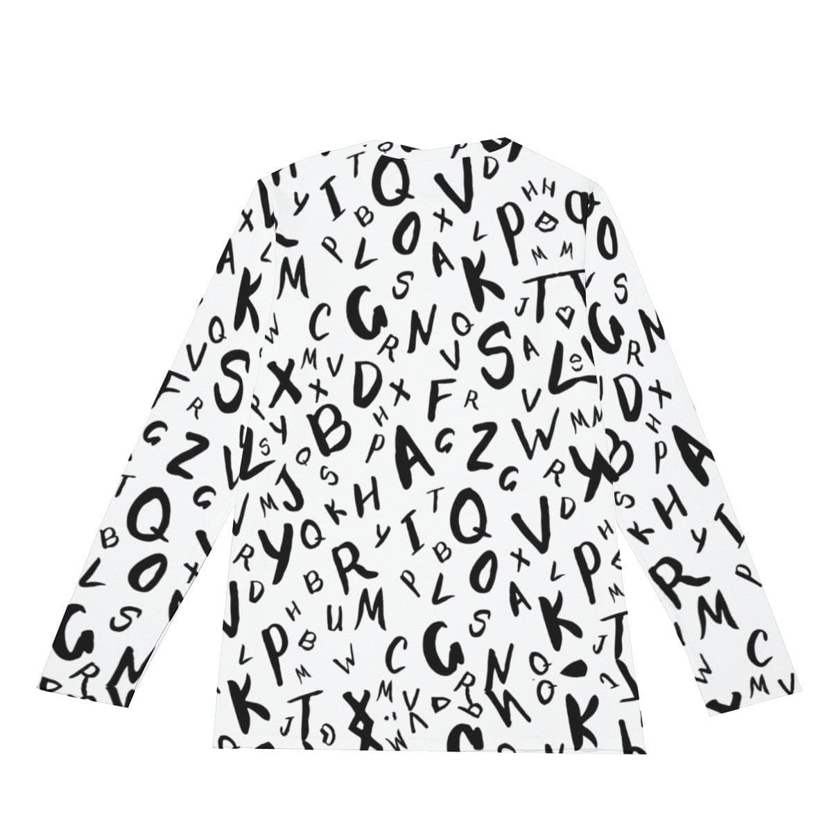 Alphabets Long Sleeve T-Shirt | 190GSM Cotton