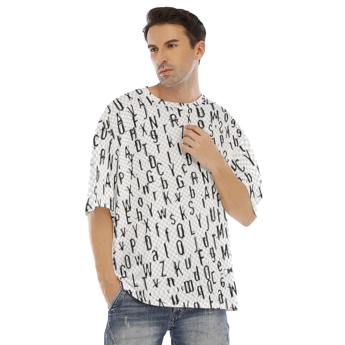 BloomHaze Men's Drop Shoulder T-shirt With Short Sleeve