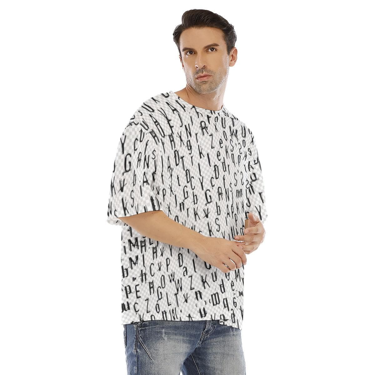 BloomHaze Men's Drop Shoulder T-shirt With Short Sleeve