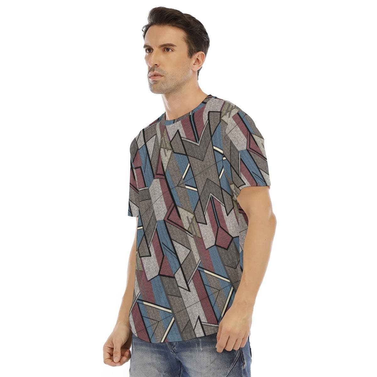 JollyTrail Men's Short Sleeve Rounded Hem T-shirt