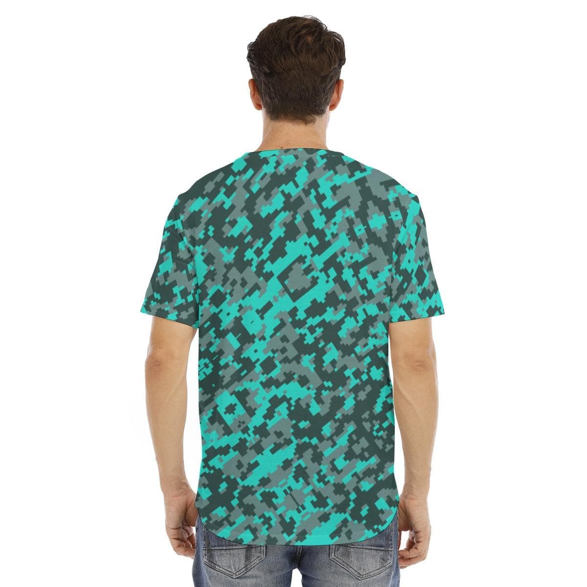 LushFusion Men's Short Sleeve Rounded Hem T-shirt