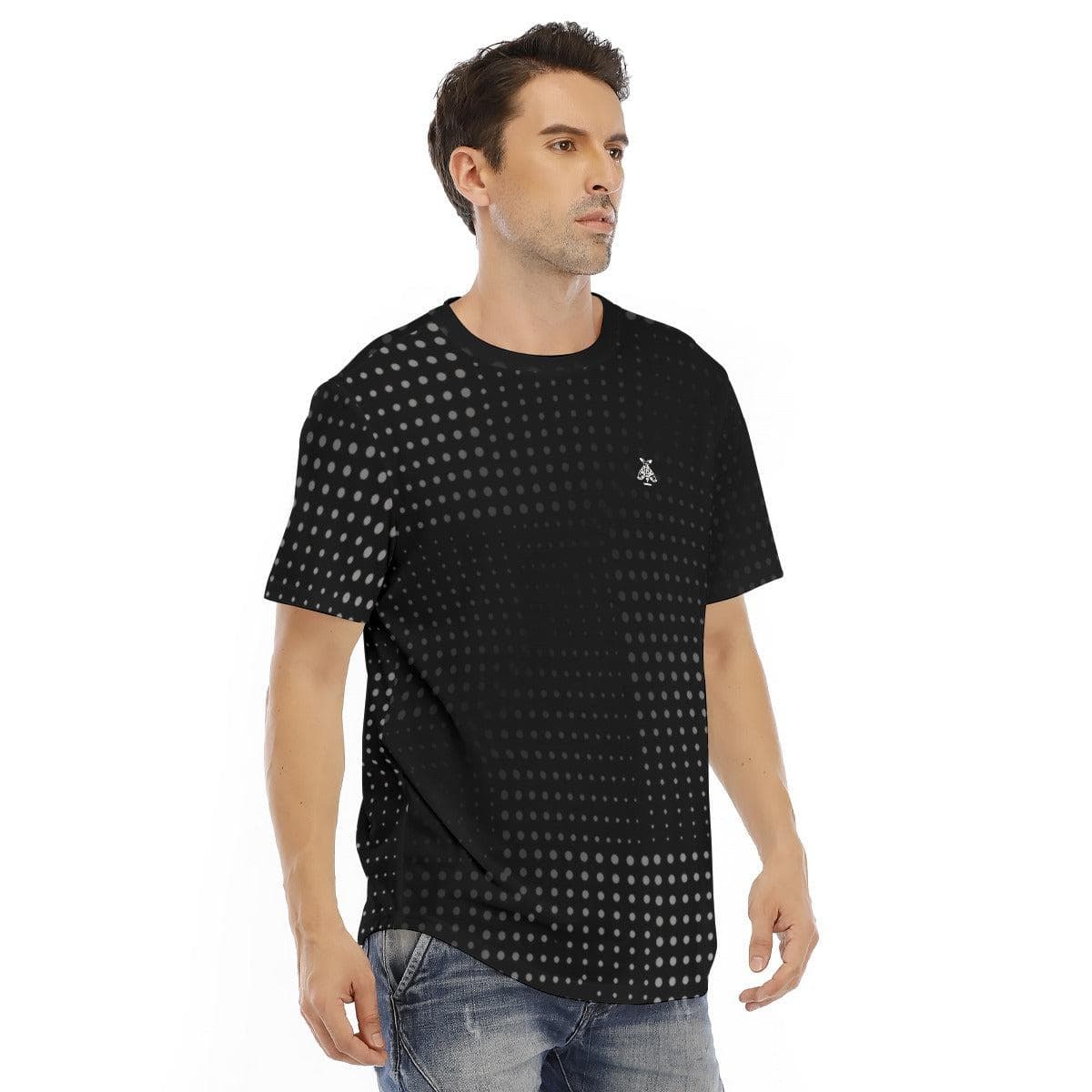 SwayGlow fade Men's Short Sleeve Rounded Hem T-shirt