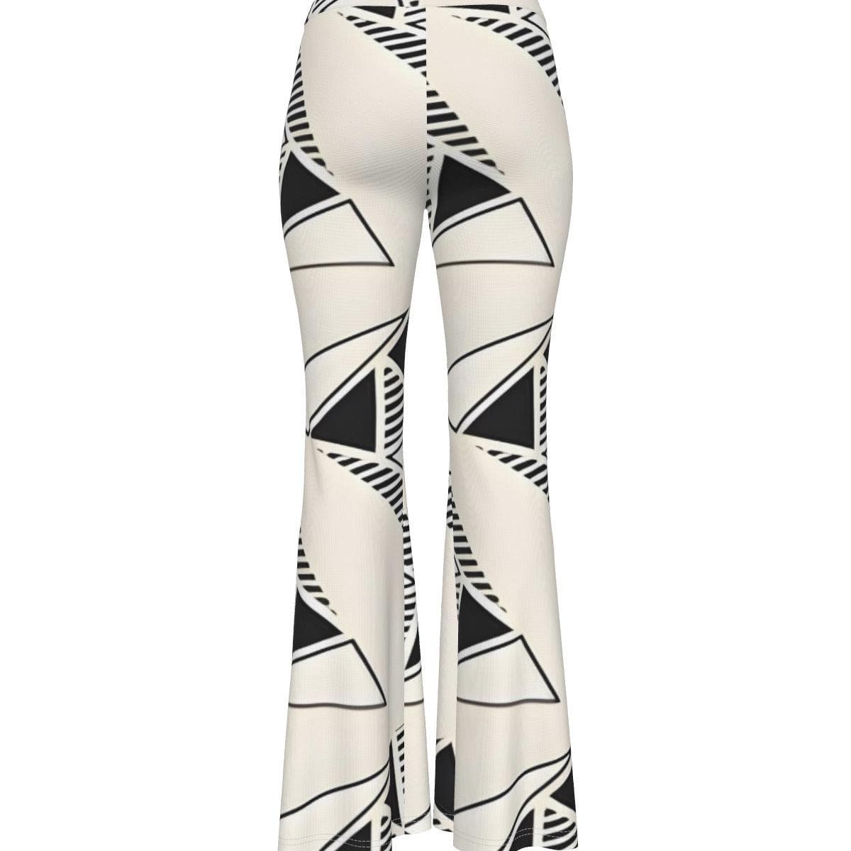 SwirlSprint Women's Skinny Flare Pants