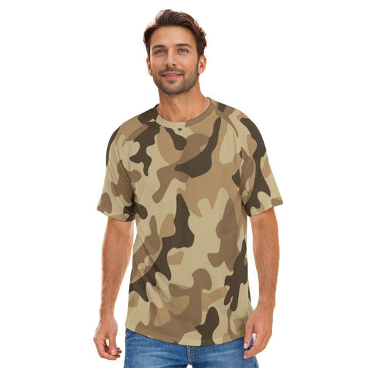 VividVeil Men's O-neck Short Sleeve T-shirt